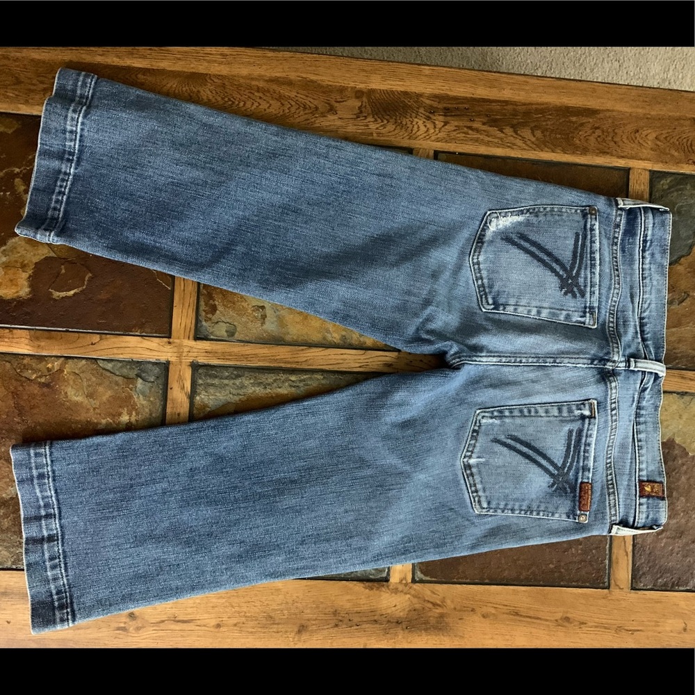 7 For All Mankind Crop Jeans